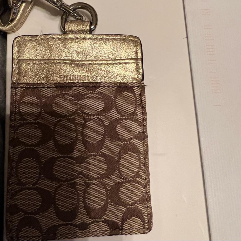Coach Card Holder